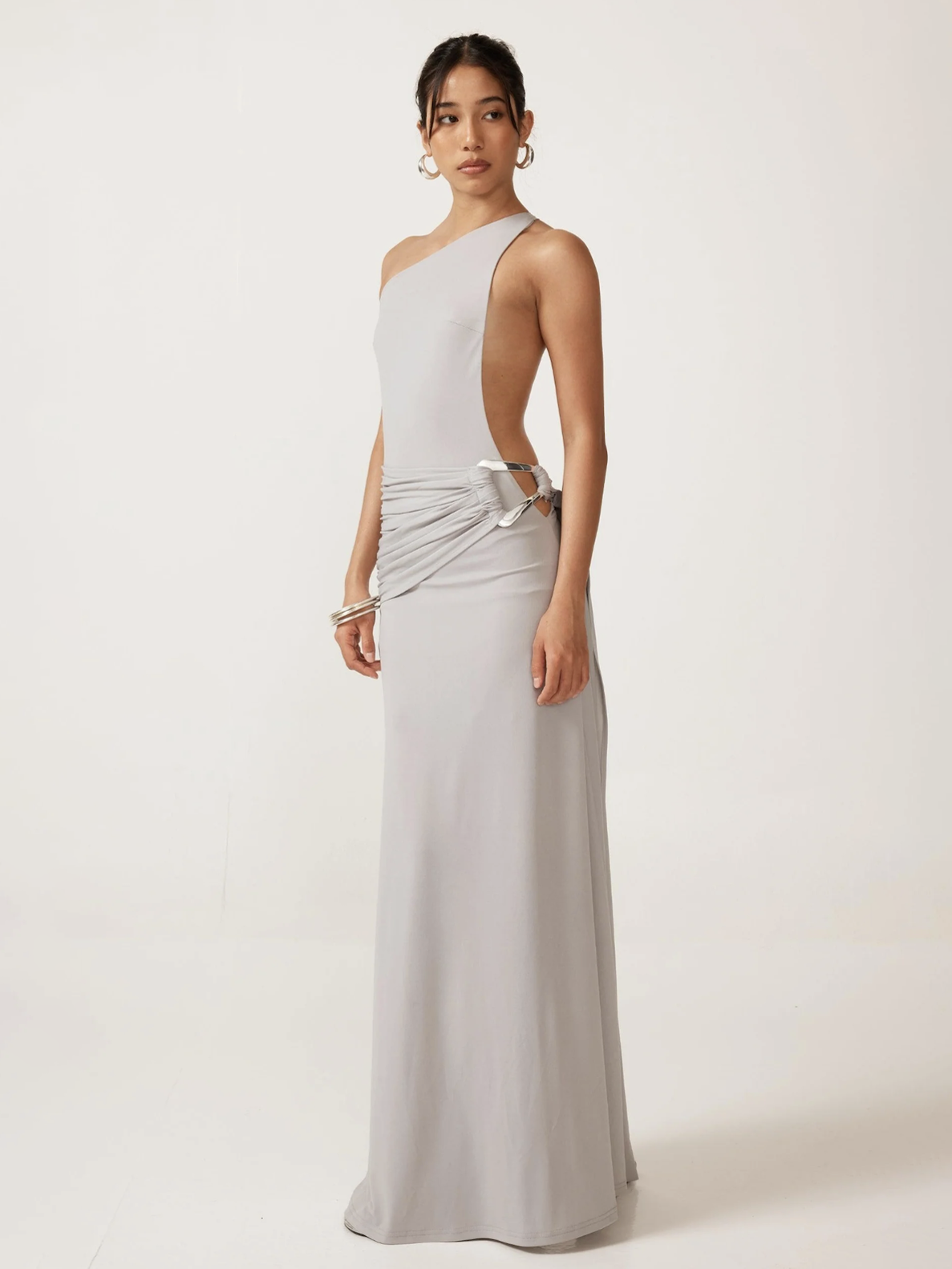 Gaia Gown - Silver