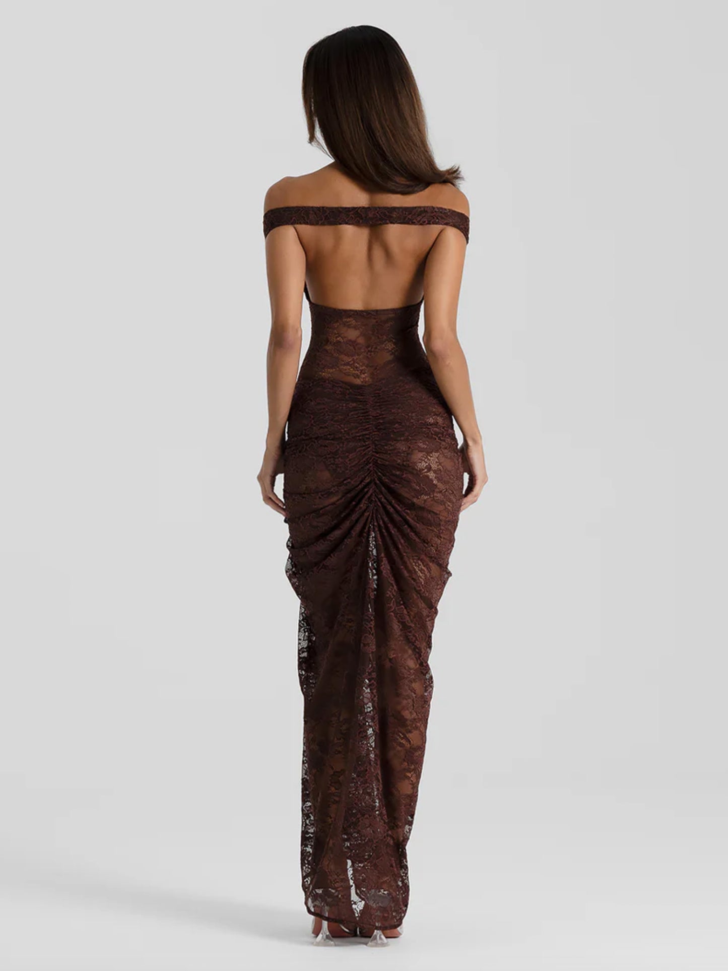 Aubrey Dress - Brown