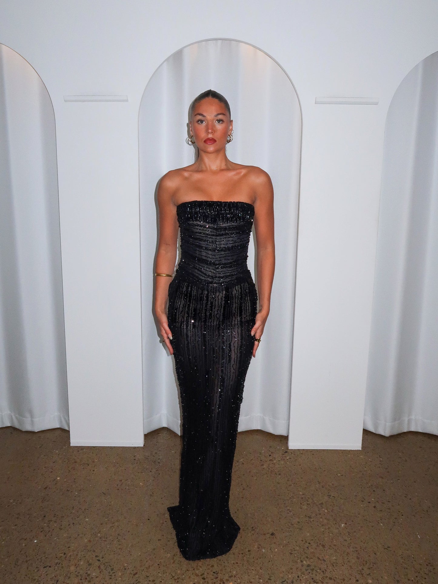 Siren Gown - Black