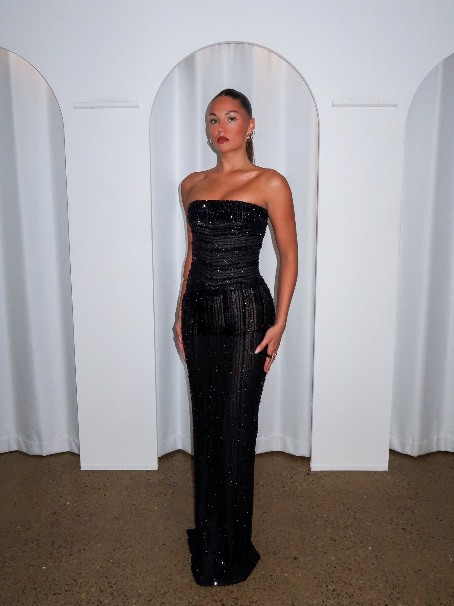 Siren Gown - Black