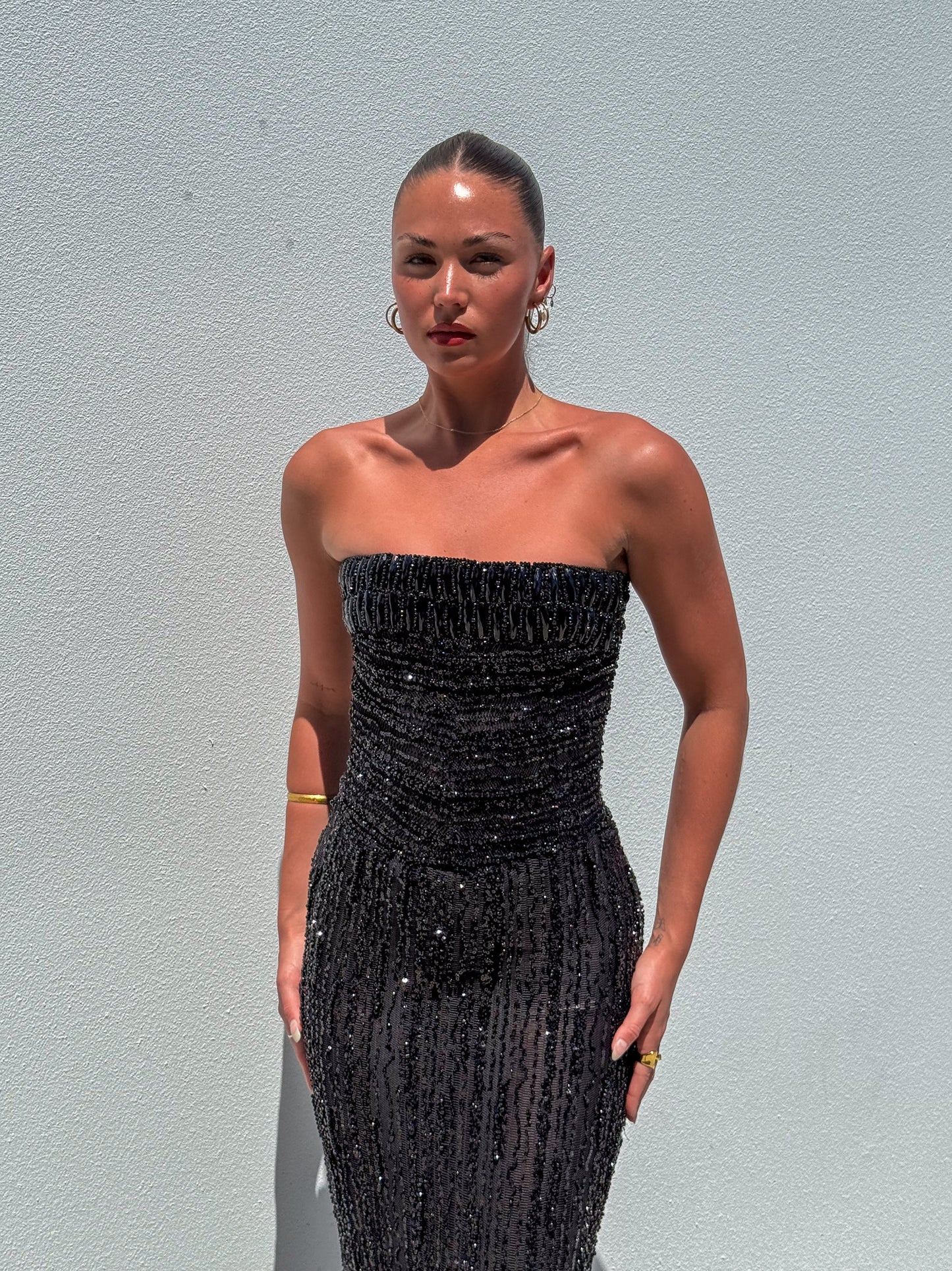 Siren Gown - Black