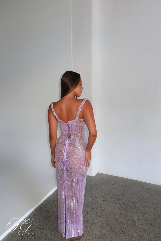 Blush Rose Gown - Lilac (The Formal Gallery Exclusive)