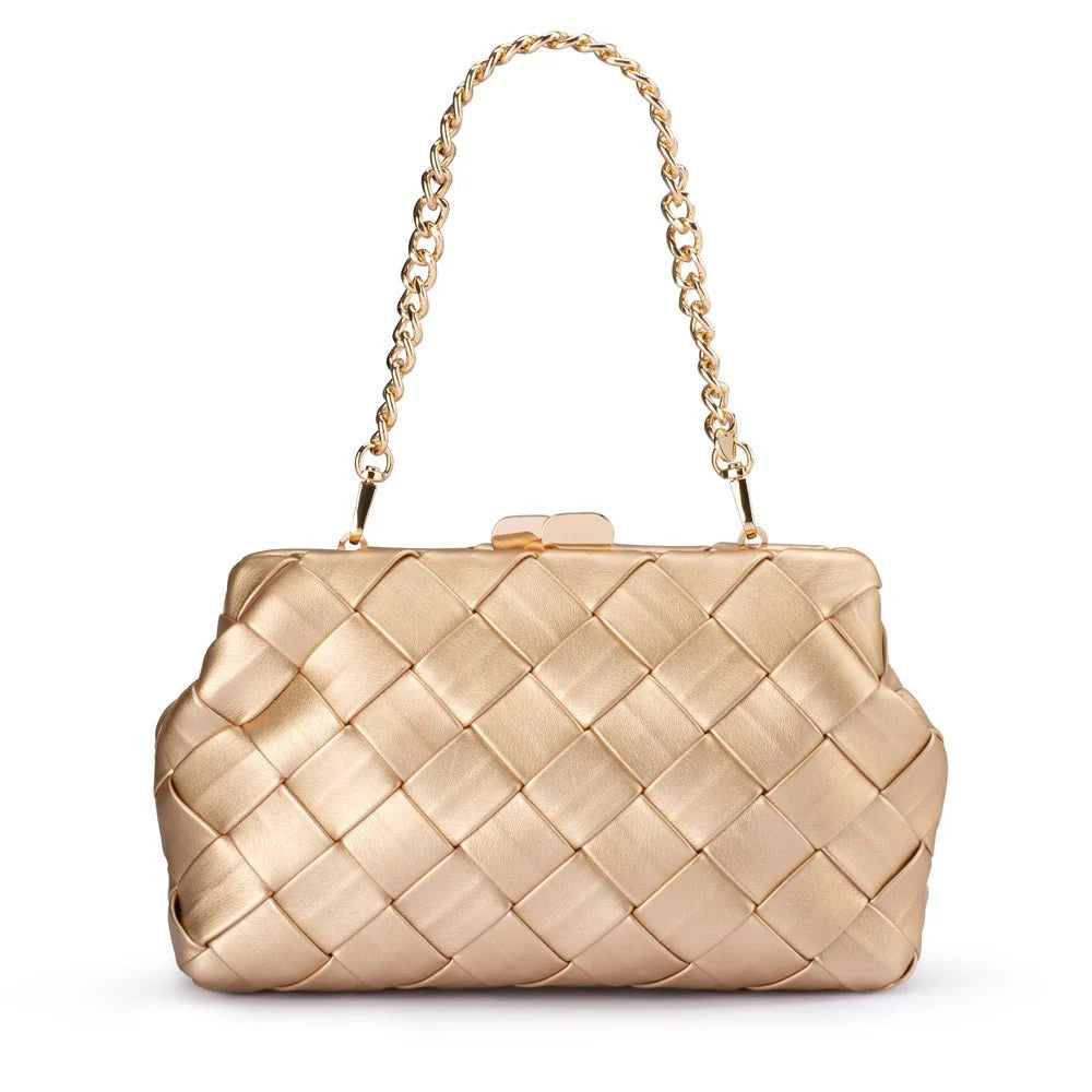 Quinn Woven Clutch