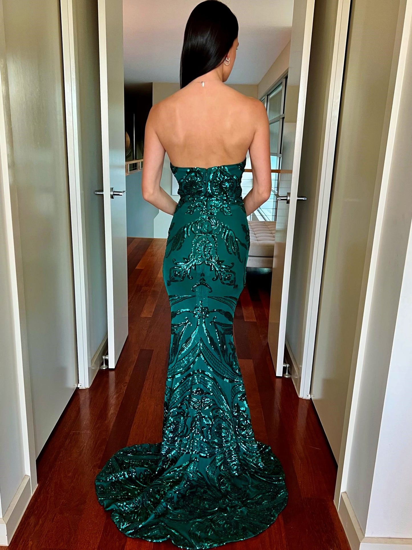 Ramira Gown - Emerald