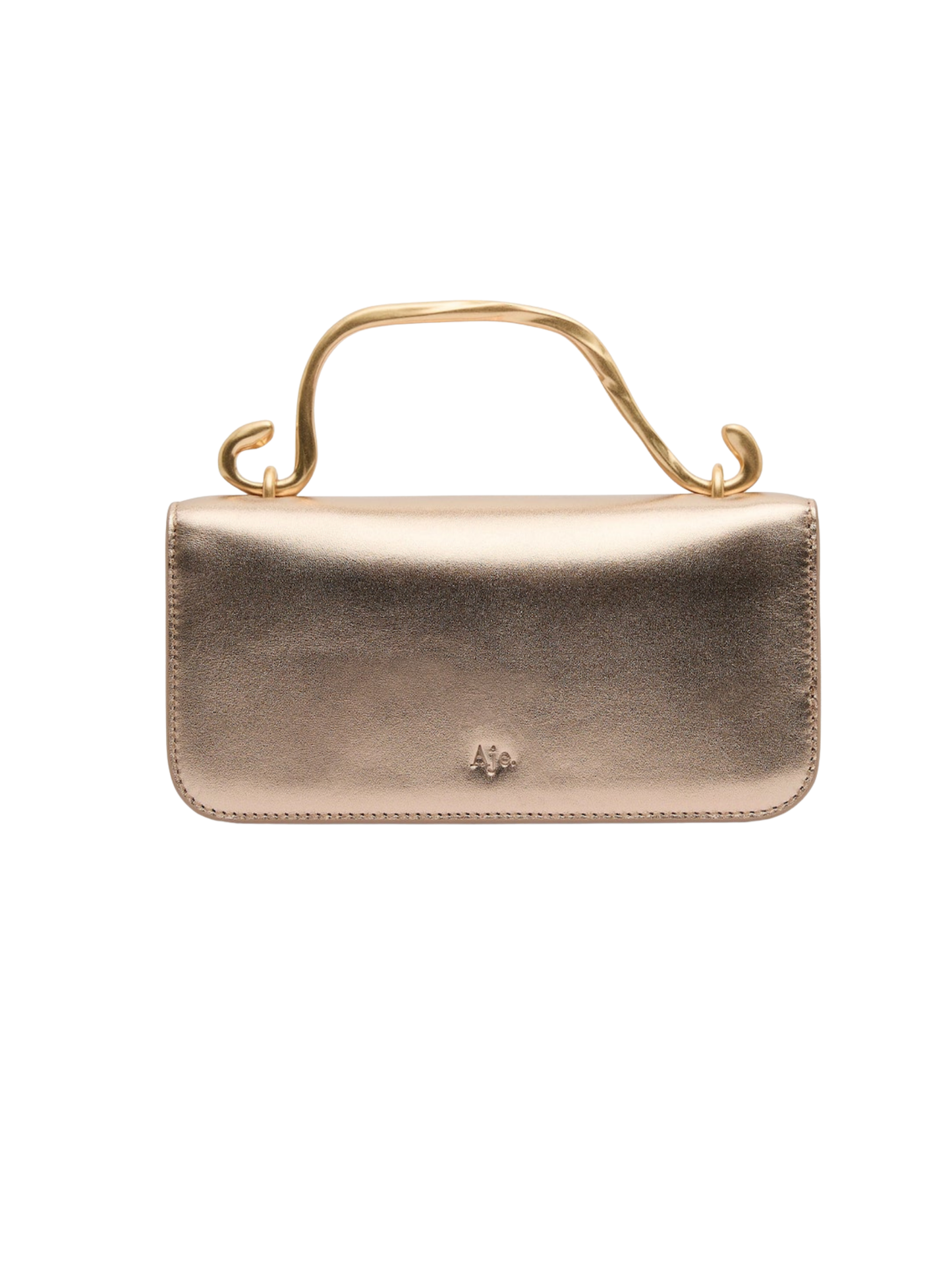 gold flower clutch
