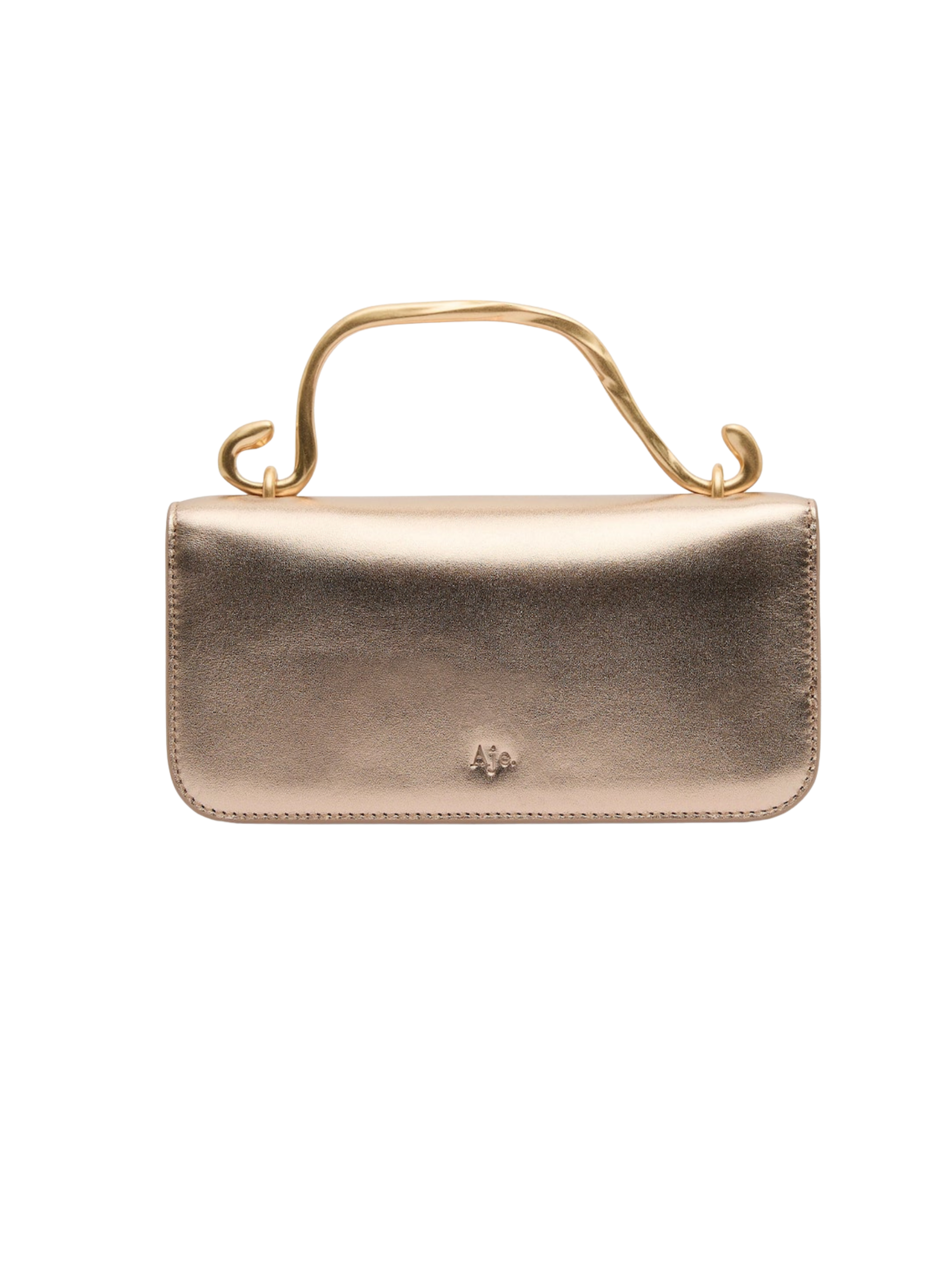 gold flower clutch
