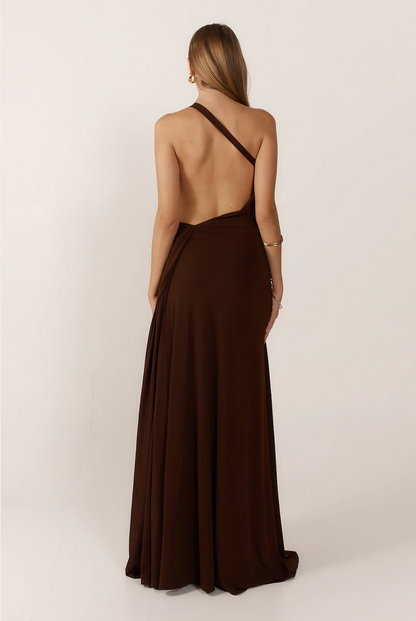 Gaia Gown - Brown