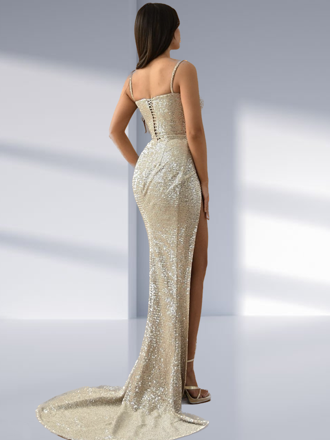 Estelle Gown - Silver FORMAL GALLERY Estelle Gown - Silver FORMAL GALLERY