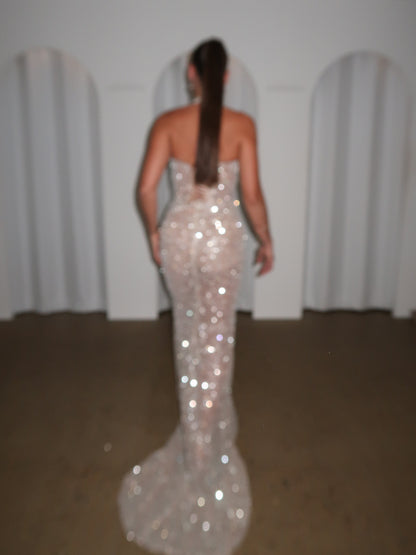 Goddess Gown - Silver