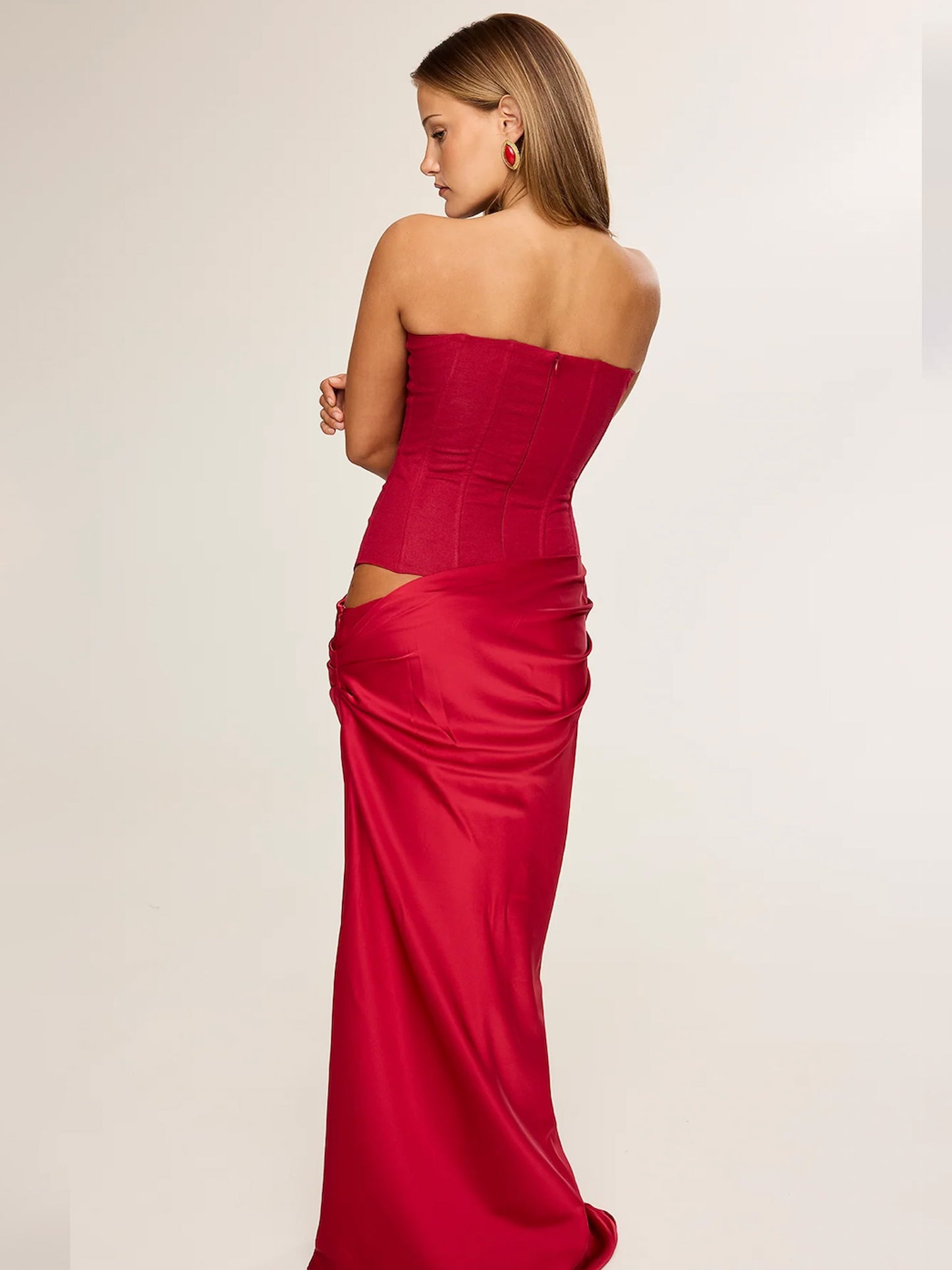 Huxley Gown - Red