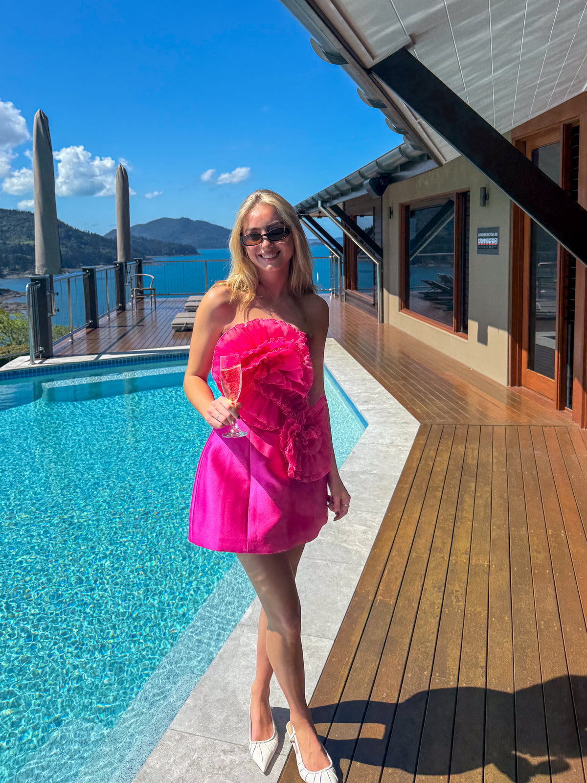Lychee Dress - Magenta