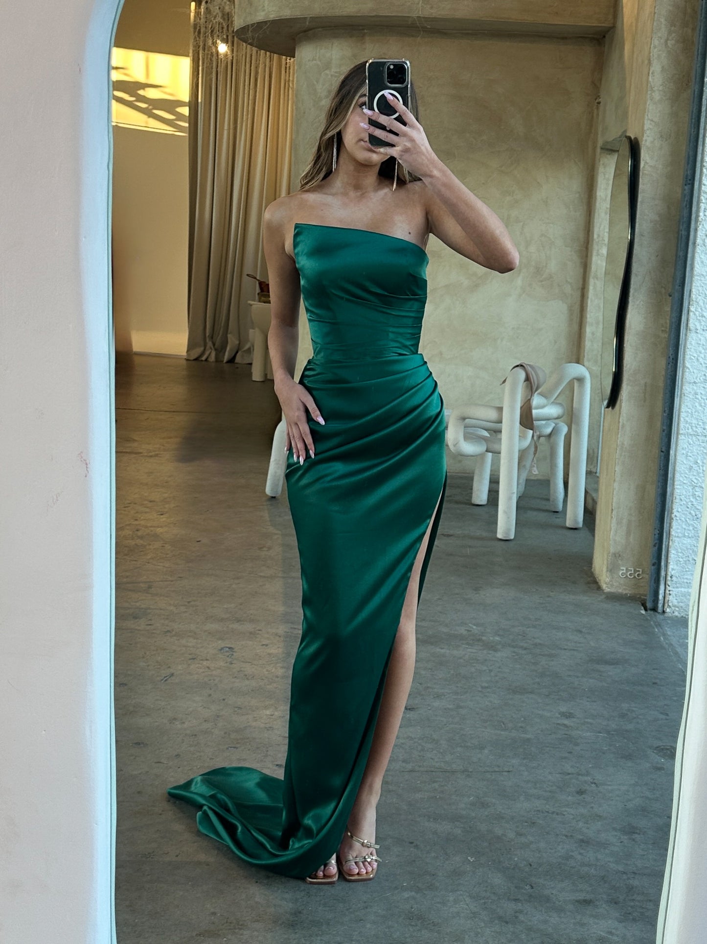 Fiora Gown - Emerald