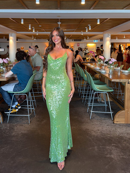 Gaia Dress - Green
