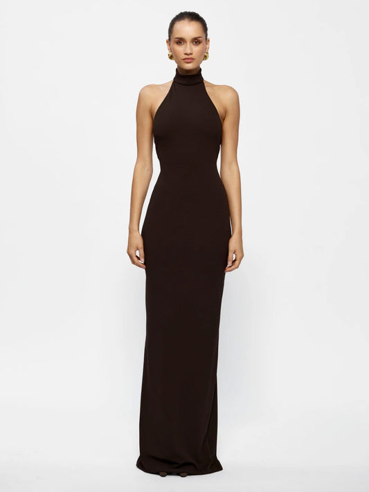Rhi Gown - Brown
