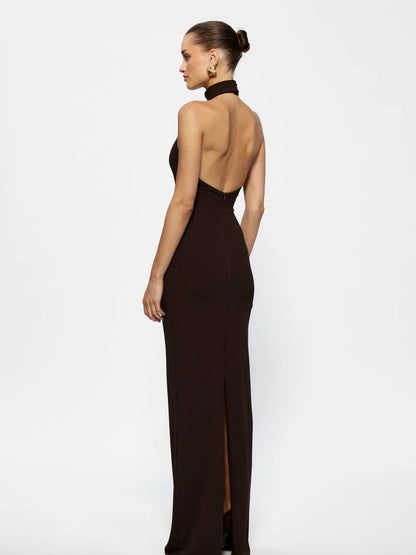 Rhi Gown - Brown