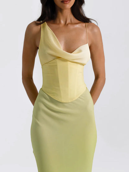 Hallie Gown - Citrus