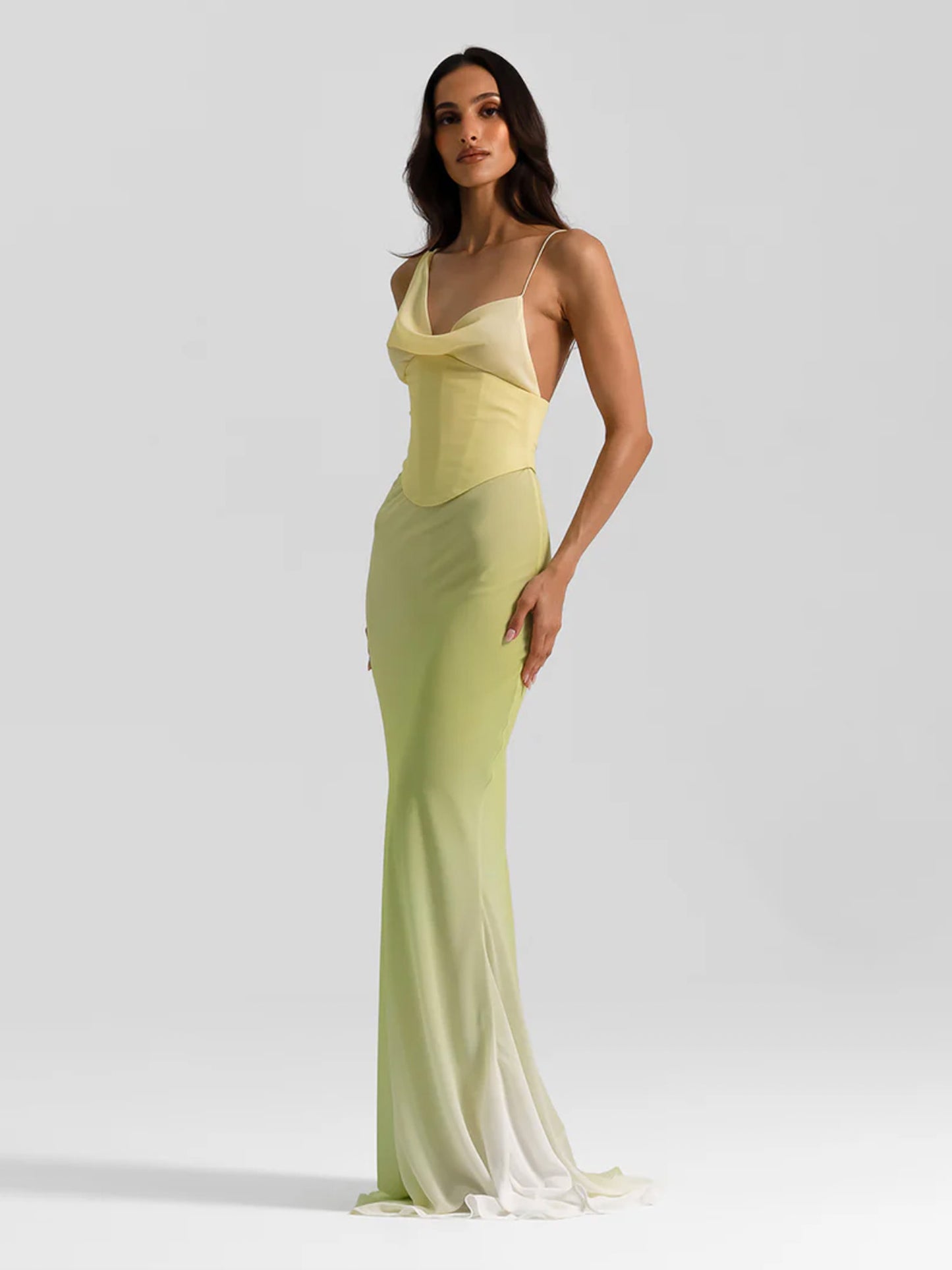 Hallie Gown - Citrus