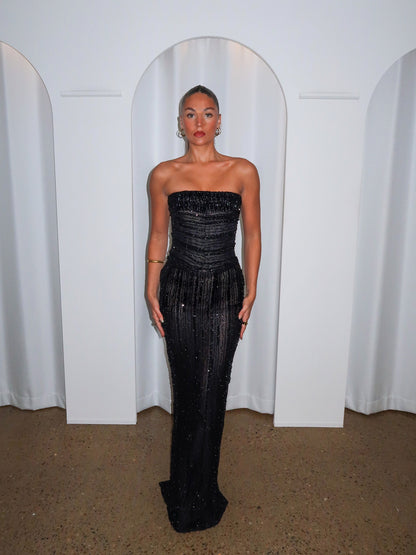 Siren Gown - Black