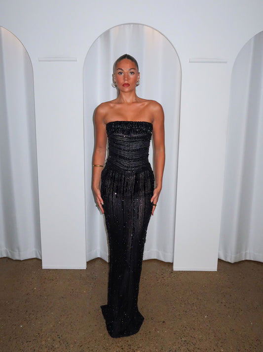 Siren Gown - Black