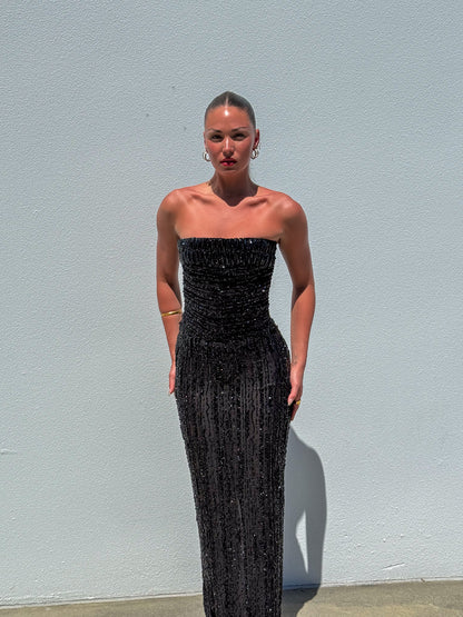 Siren Gown - Black