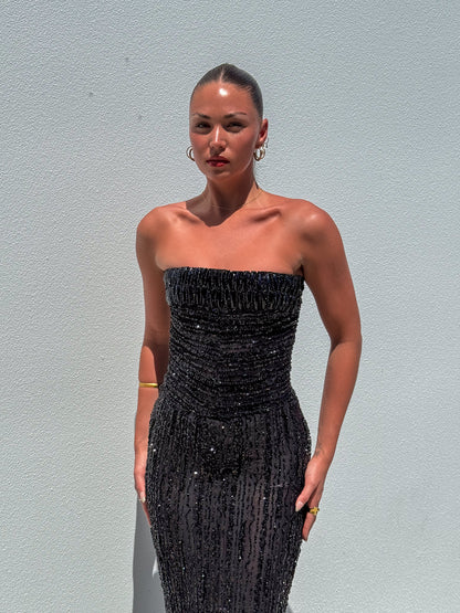 Siren Gown - Black
