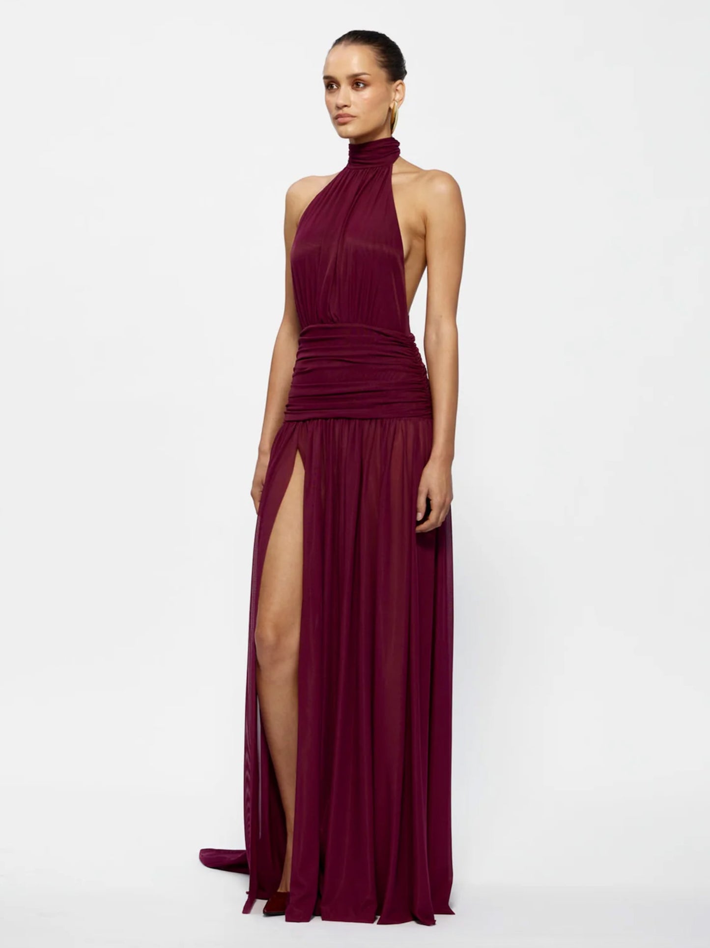 Verity Gown - Burgundy