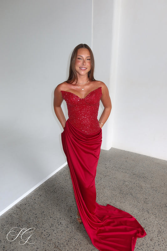 Duchess Gown - Red