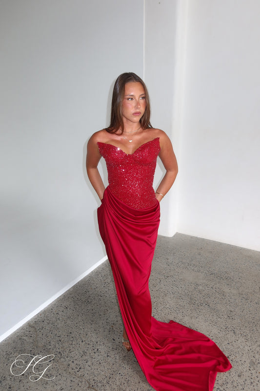 Duchess Gown - Red