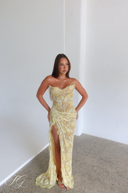 Serena Gown - Yellow