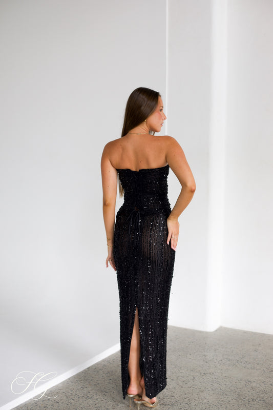 Siren Gown - Black