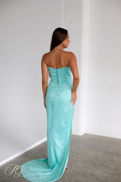Lana Gown - Aqua