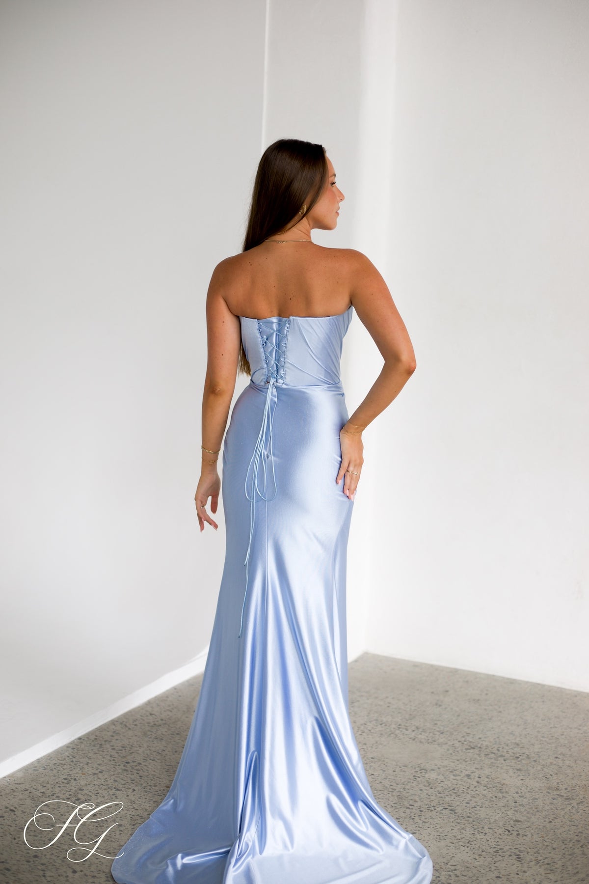 Majestic Gown - Baby Blue