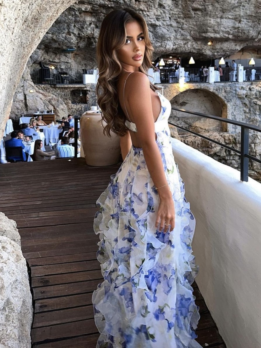 Iris Menti Dress - Blue FORMAL GALLERY Iris Menti Dress - Blue FORMAL GALLERY