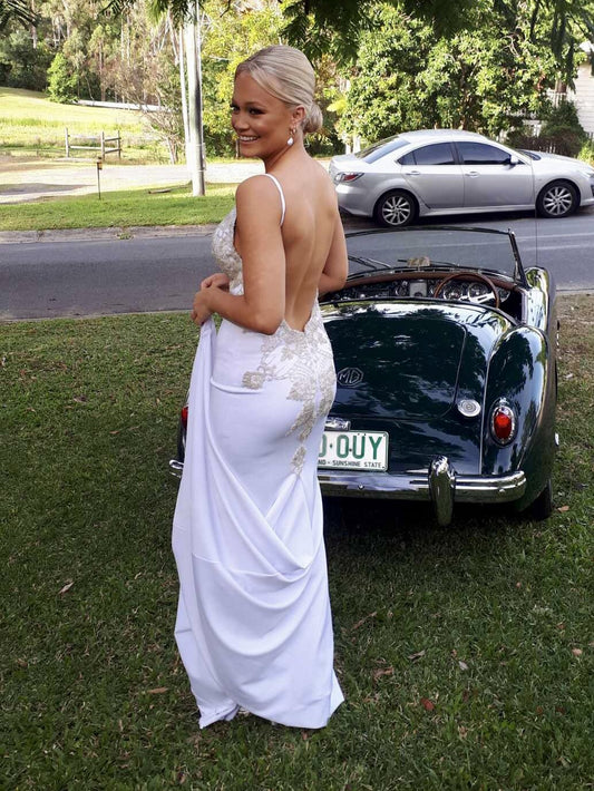 Platinum Gown - White